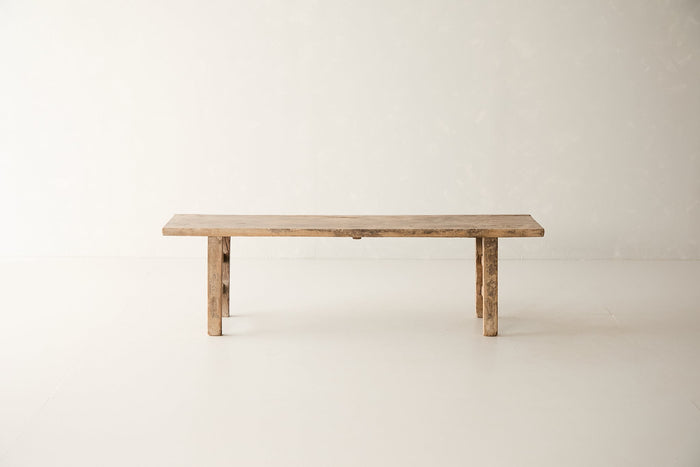 Vintage Elm Bench AH.020 - Circa 1945