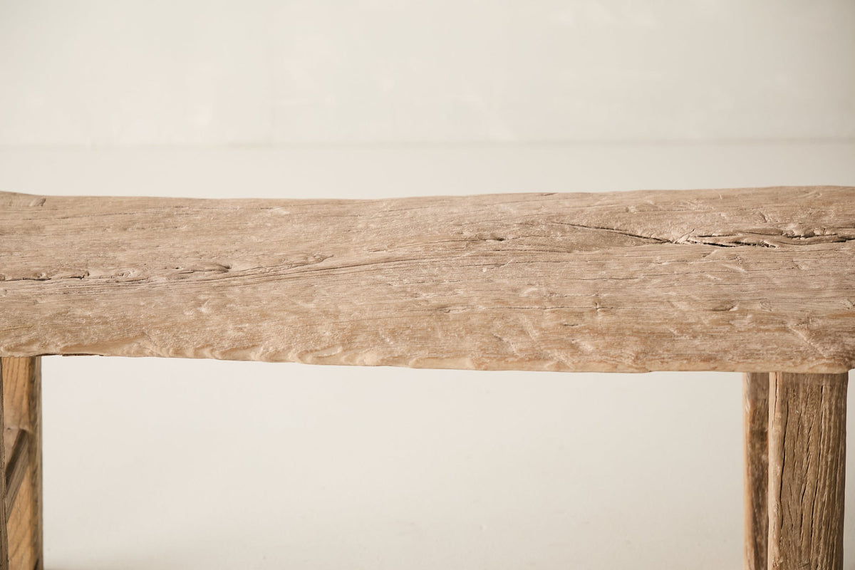 Vintage Elm Bench AH.030 - Circa 1925