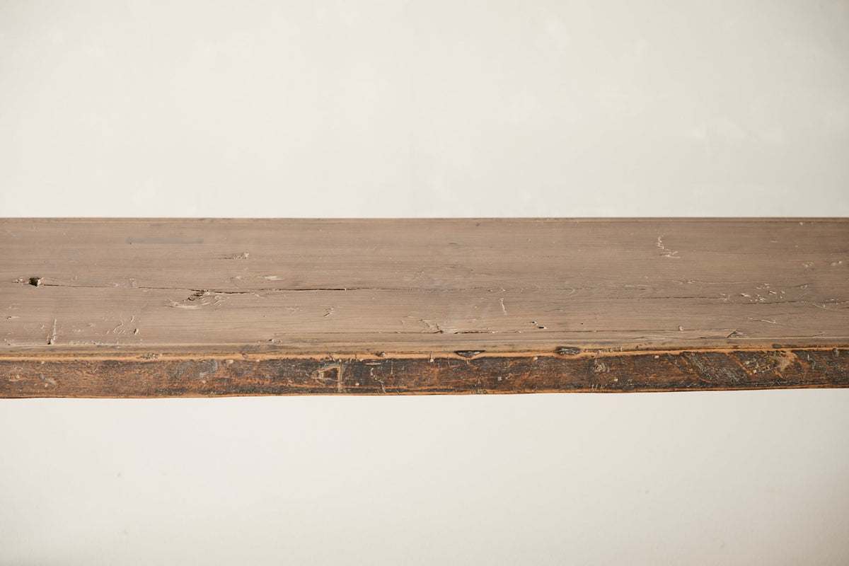 Vintage Elm Bench AH.031 - Circa 1925