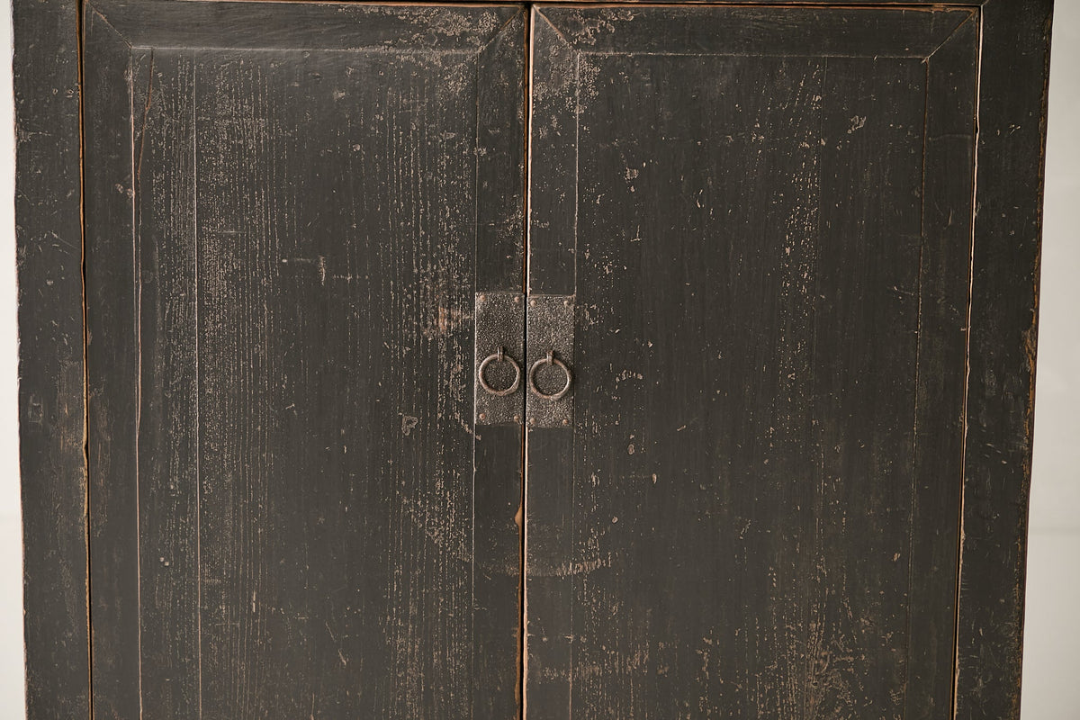 Vintage 2-Door Elm Cabinet AH.036 - Circa 1925