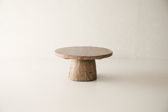Reclaimed Round Oak Coffee Table AH.057