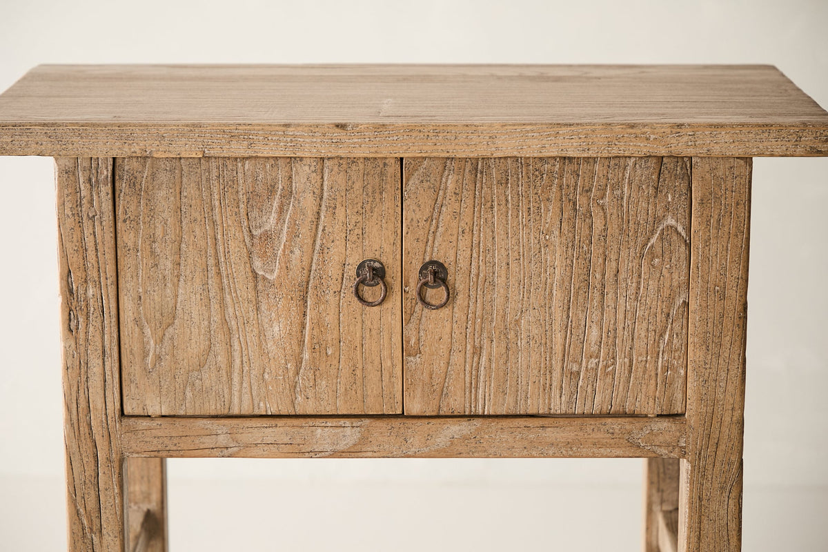 Reclaimed Single-Door Elm Console AH.095-1