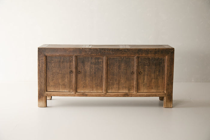 Vintage 4-Door Elm Sideboard AH.120 - Circa 1925