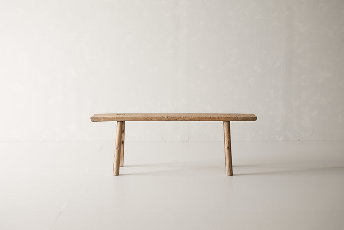 Vintage Elm Bench AE.062 - Circa 1925
