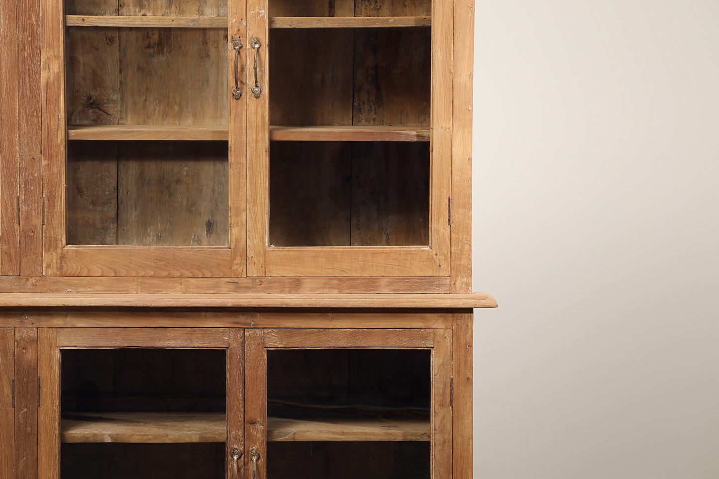 Vintage Teak Library Cabinet