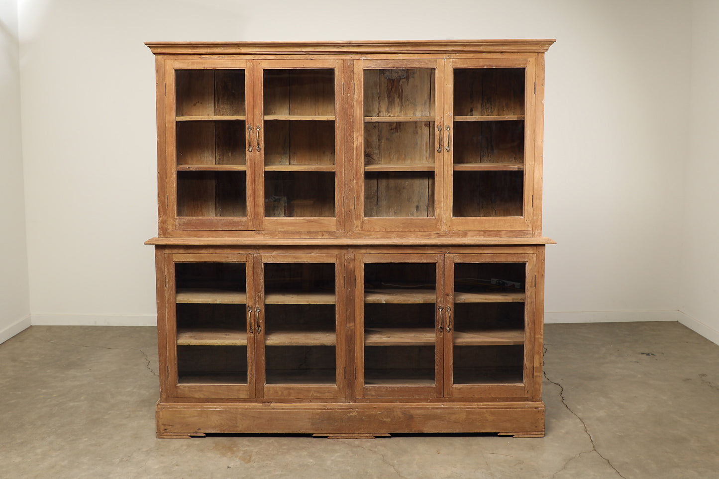 Vintage Teak Library Cabinet