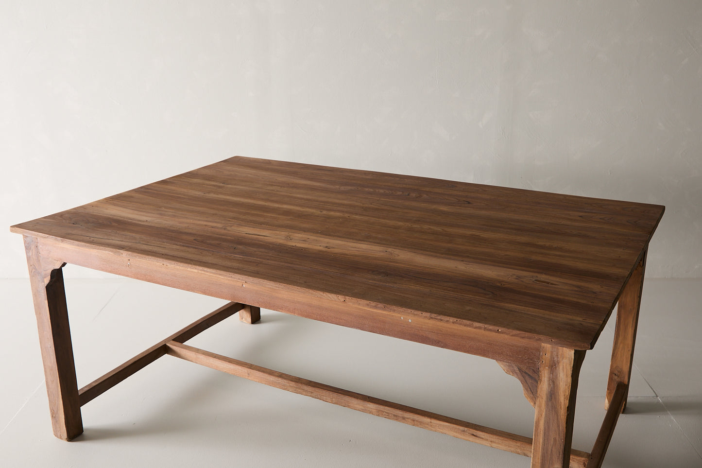 Vintage Teak Farmhouse Dining Table