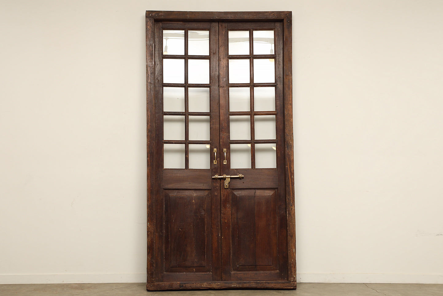 (SCQ031) Vintage Teak Door Set (54x5x102)