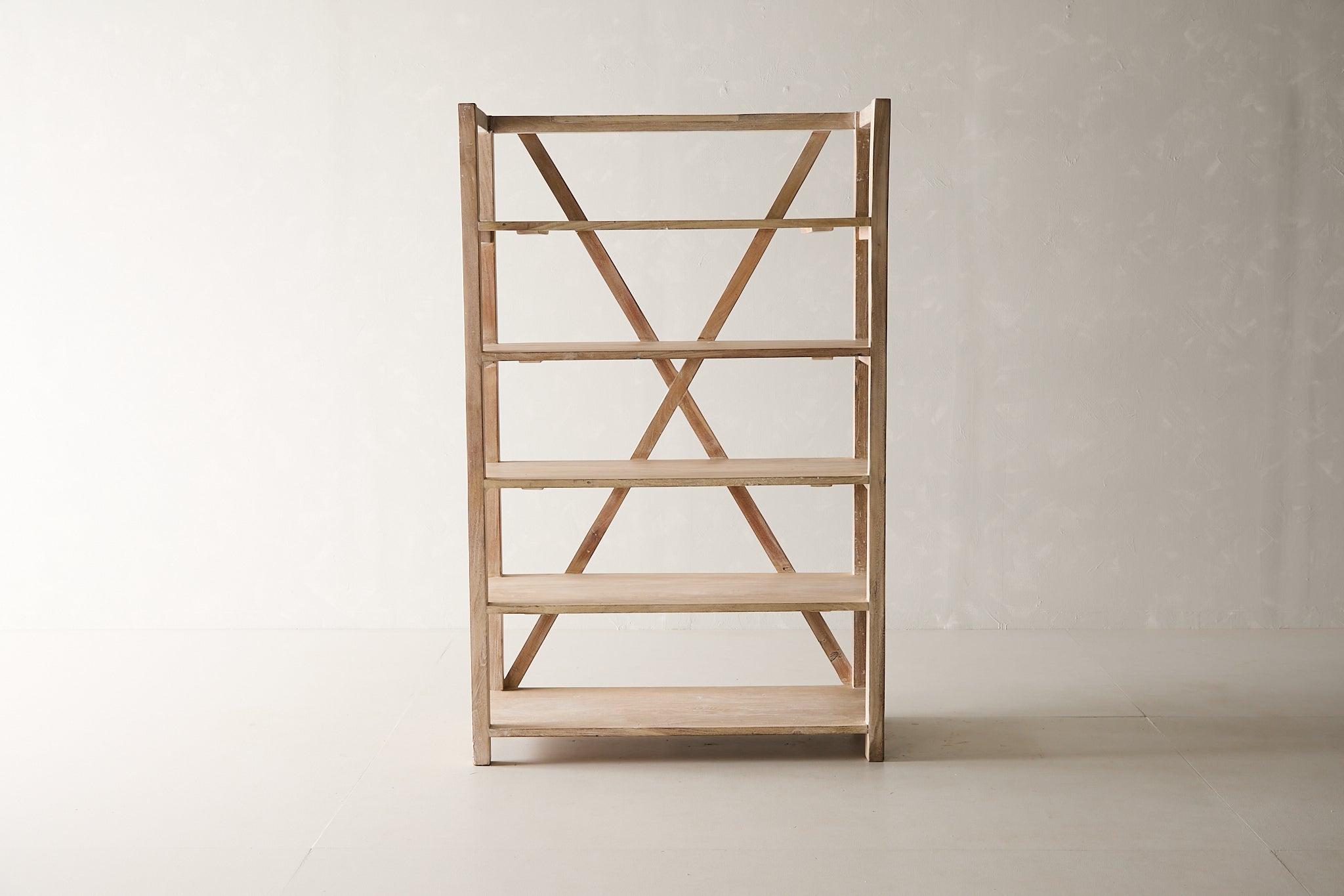 その他 ACME Furniture BROOKS BOOK SHELF natural_solid_wood_bookshelf_N