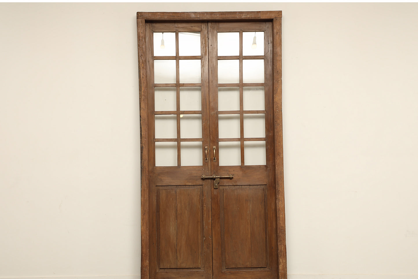 (SCQ033) Vintage Teak Door Set (54x5x102)