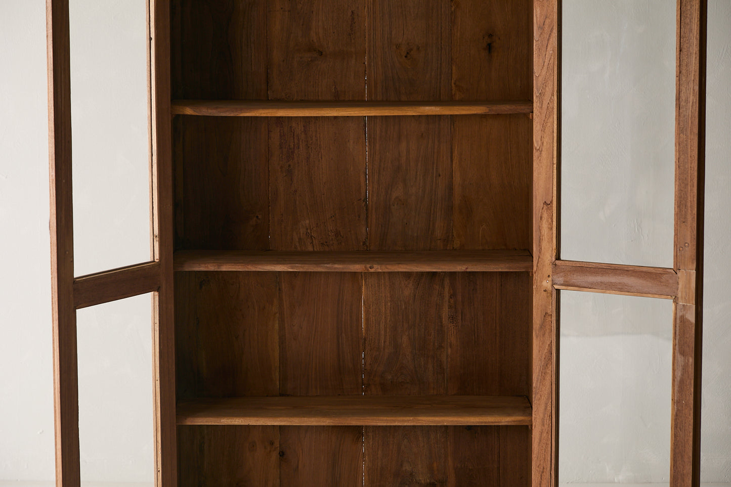 Vintage Teak and Glass Cabinet