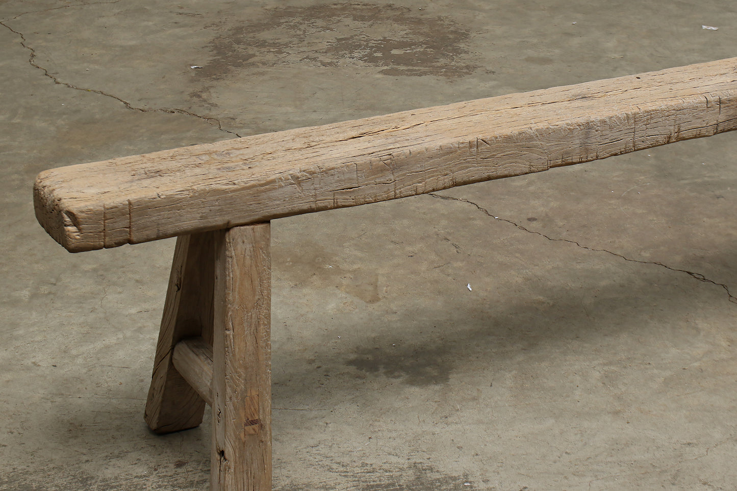 (GAP018) Vintage Elm Bench (79x6x19)