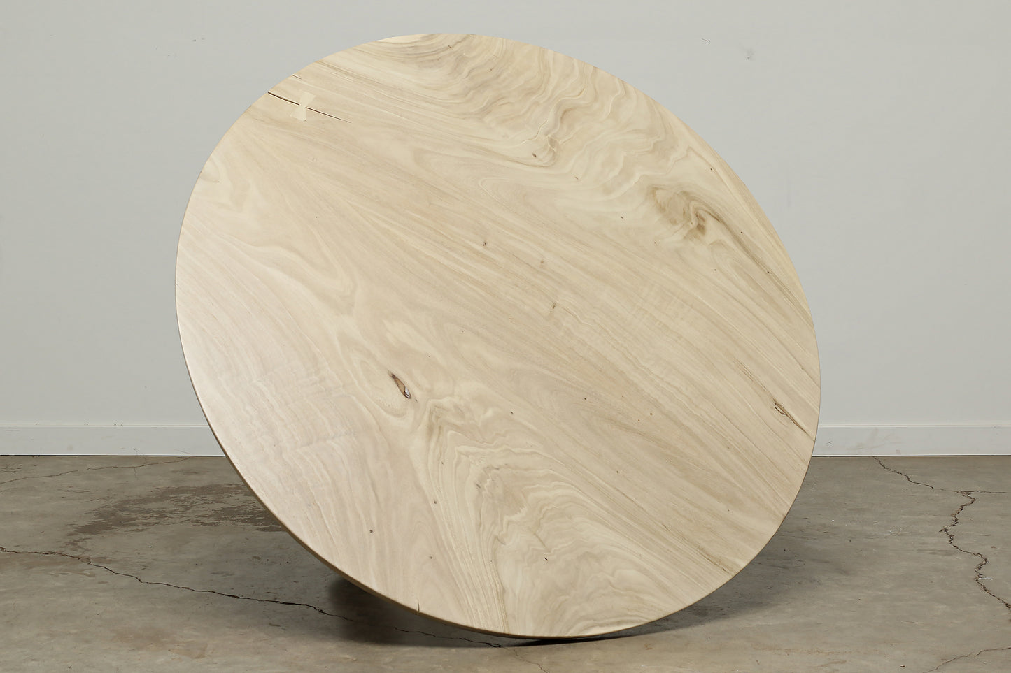 Round Acacia Sunbleached Dining Table
