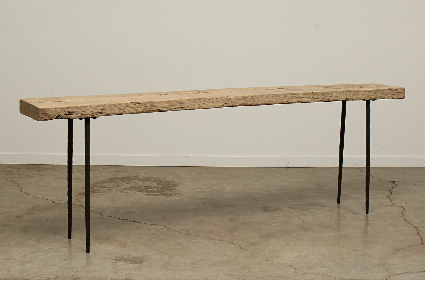 (GAP059) Elm Pin Leg Console (99x13x33)