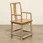 (GAV055) Vintage Elm Henan Chair - Circa 1920 (22x17x41)