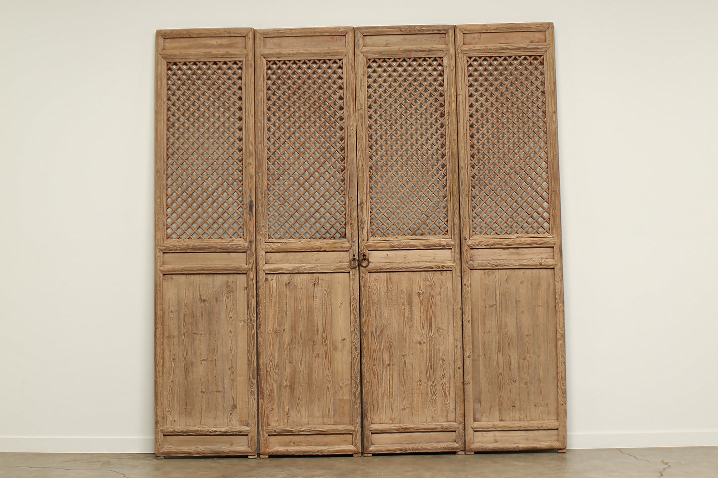 (GAQ044)  Vintage Pine Screens - Circa 1900 (88x2x96)