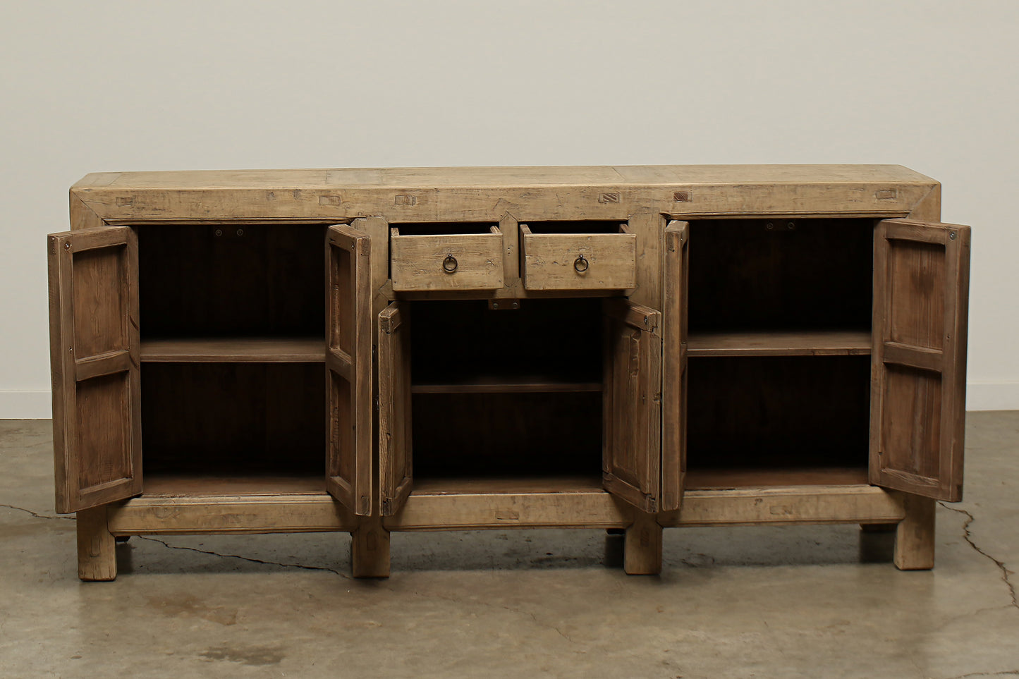 Vintage Elm Sideboard