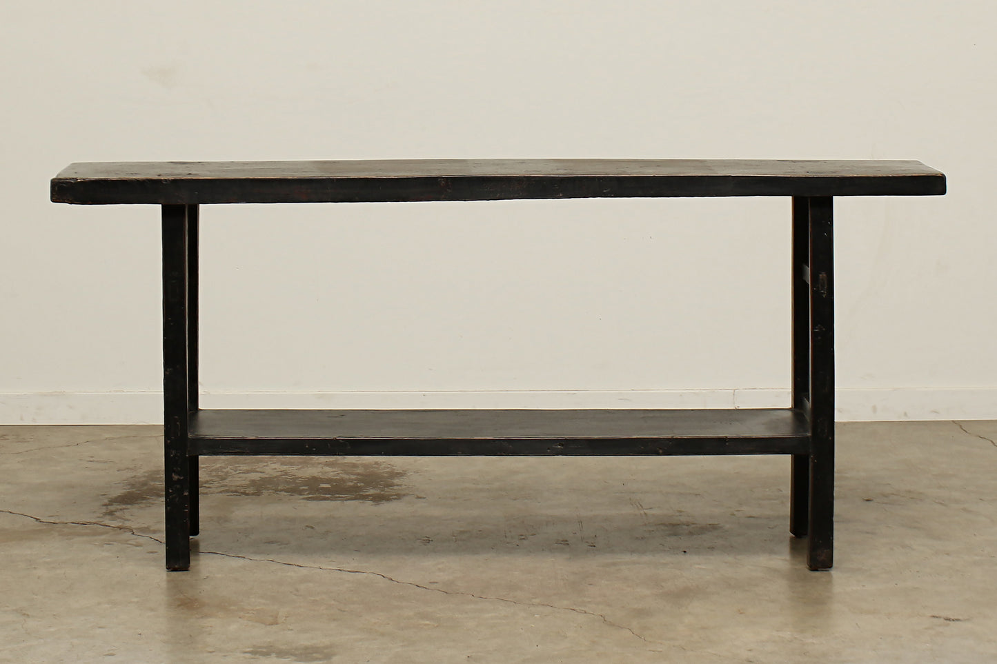 Vintage Black Console 