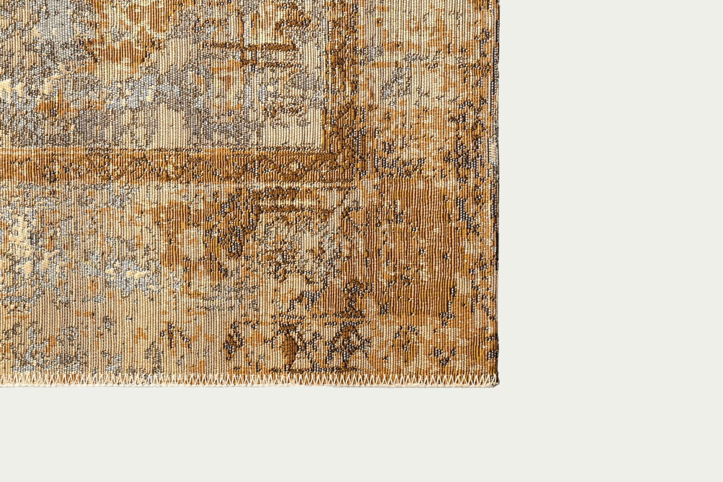 Mika Antique Ivory/Copper Sample 18" x 18"