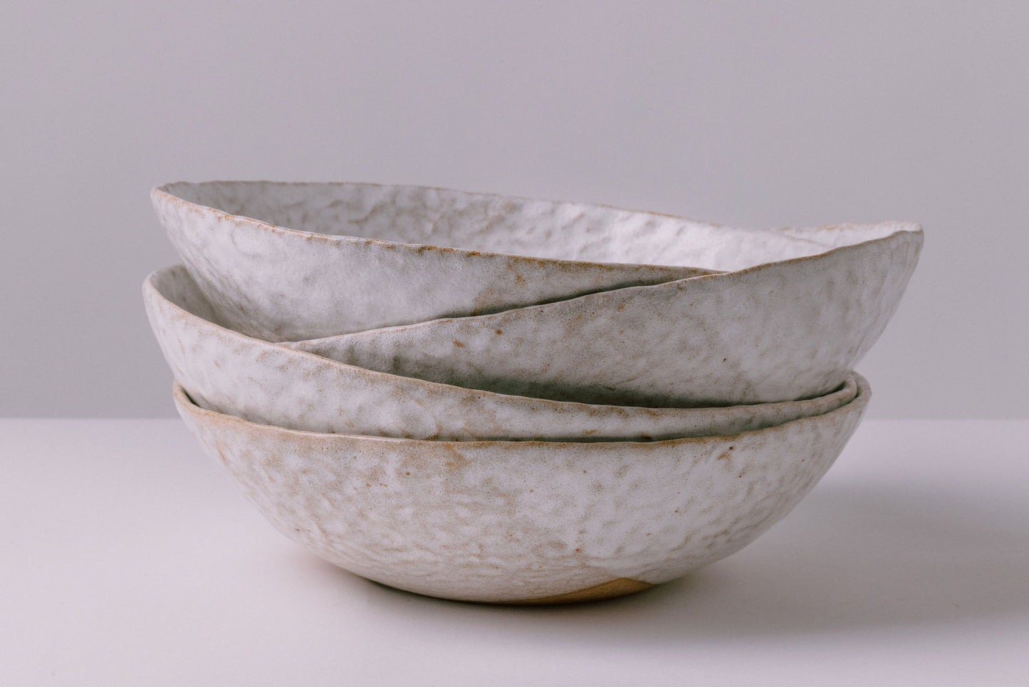 Hand Molded Serving Bowl