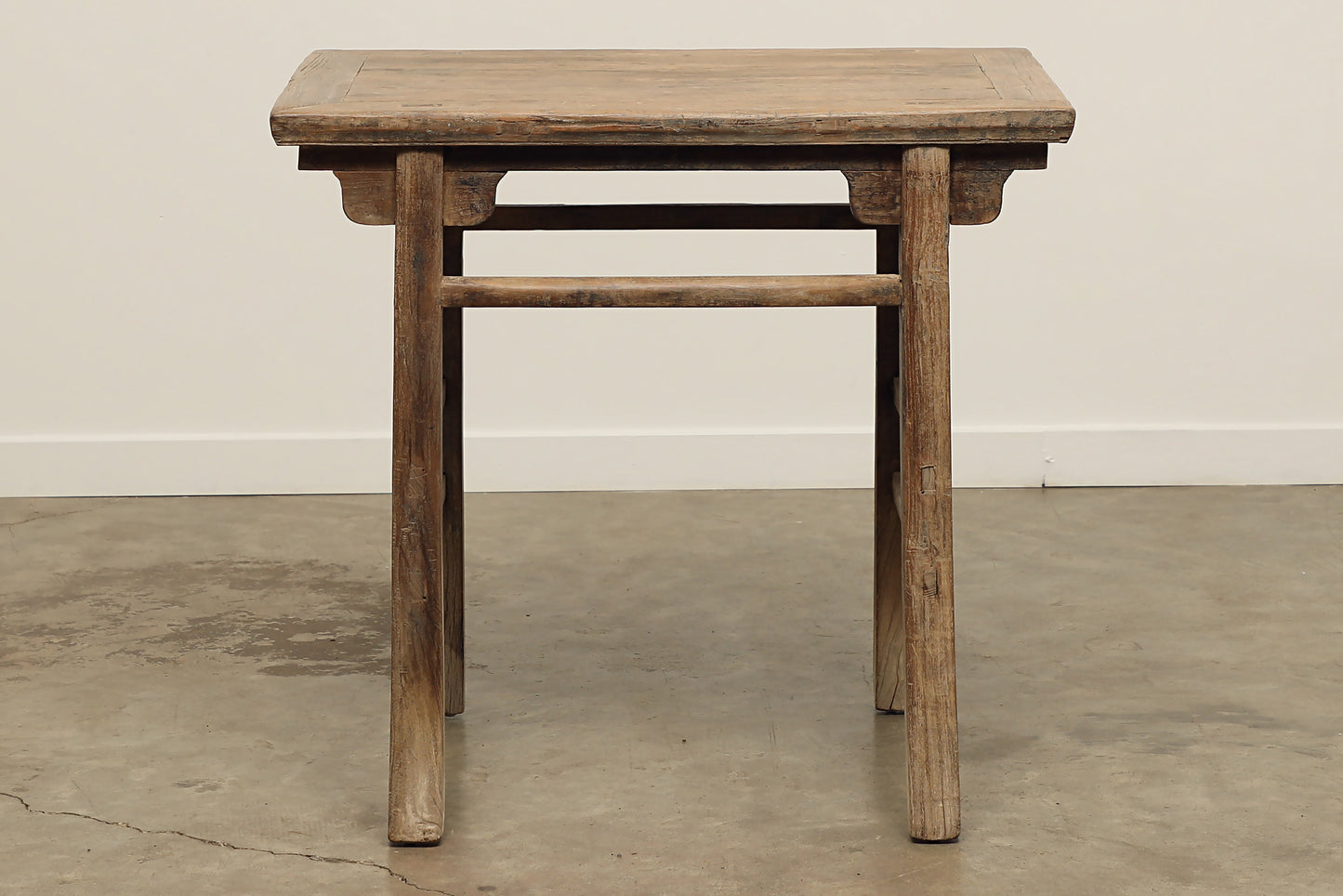 (GAS037) Vintage Elm Console - Circa 1820 (35x23x33)