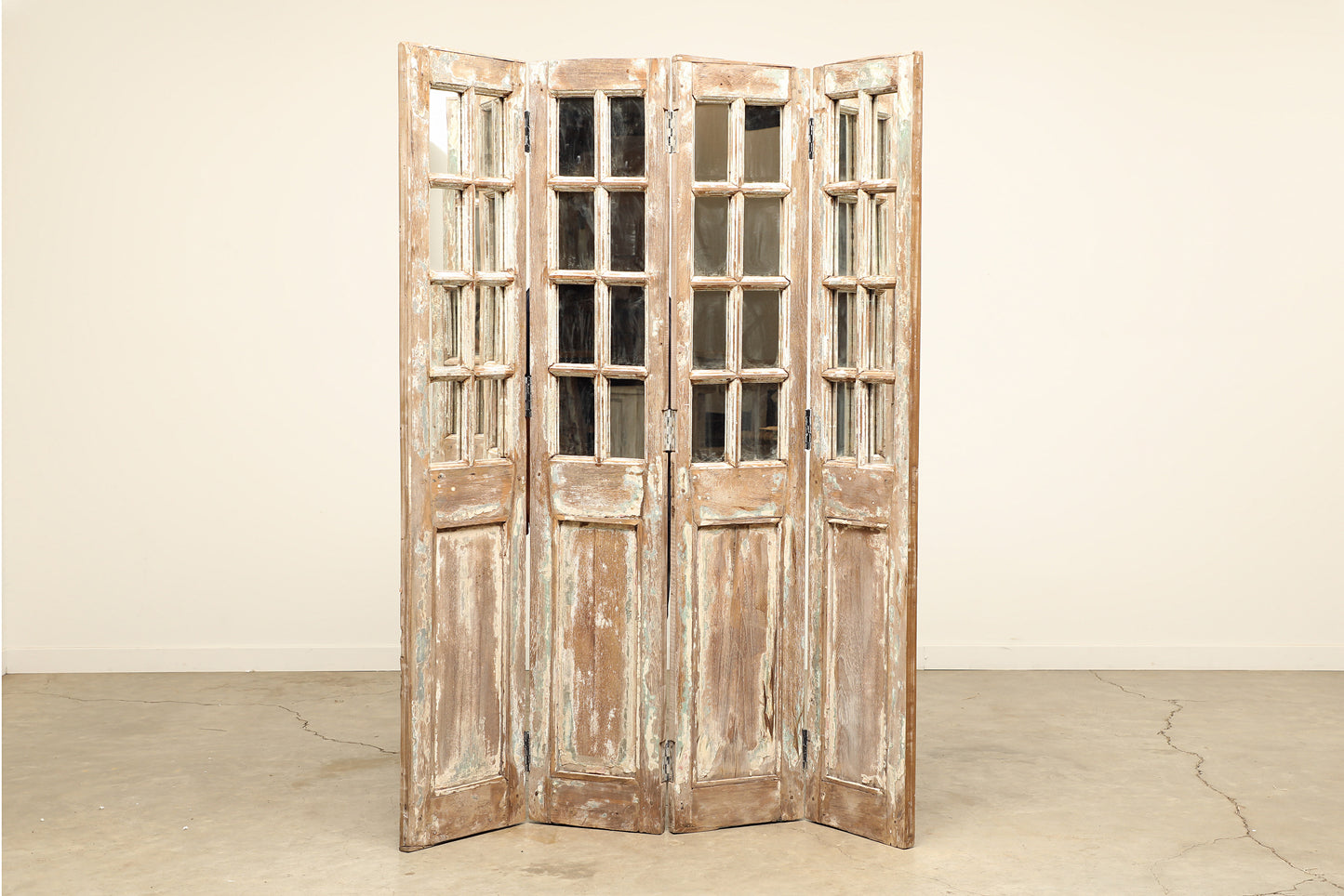 (SCG037) Vintage Mirror Screen (62x2x77)