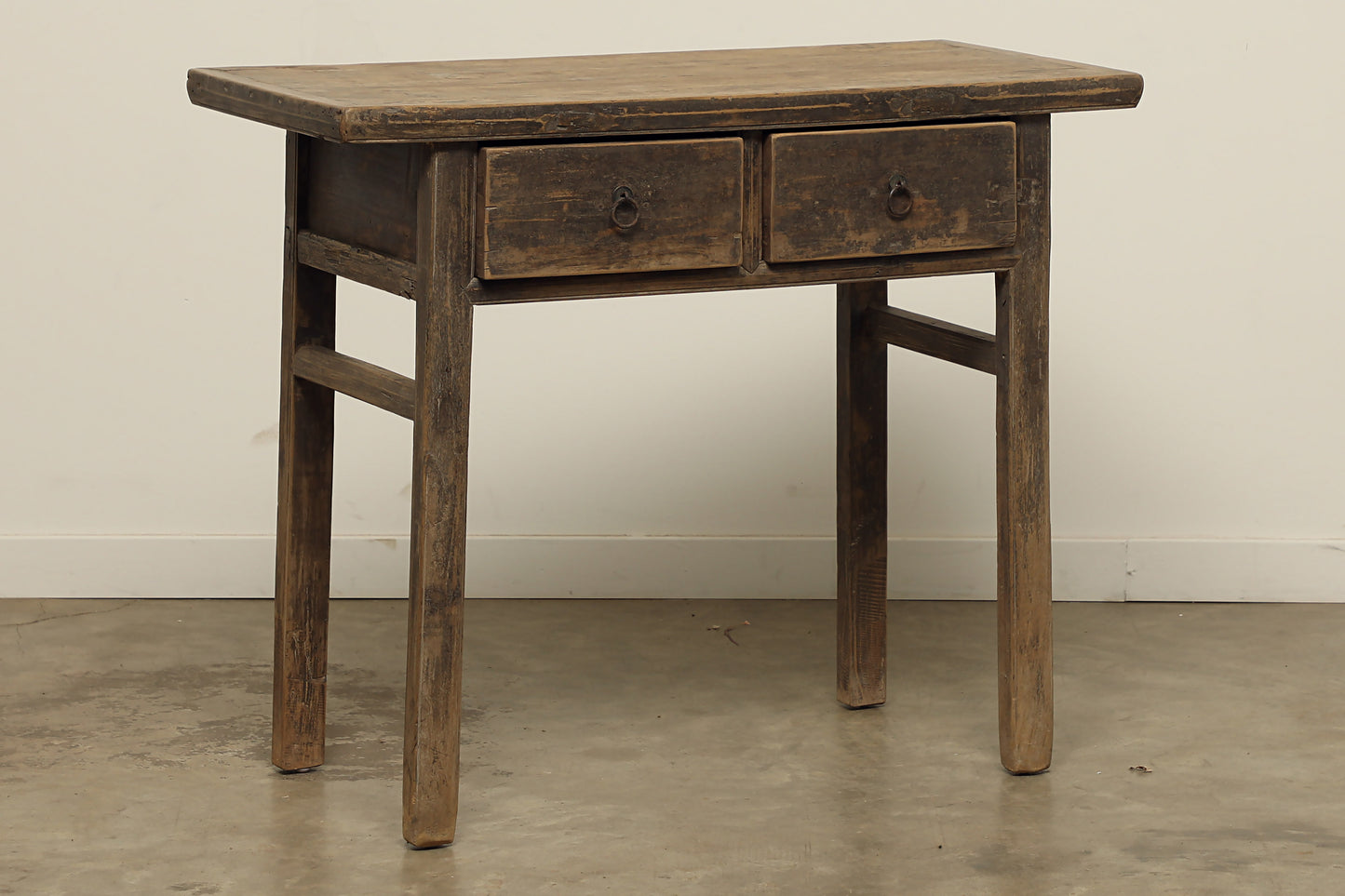 Vintage Elm Console - Circa 1940