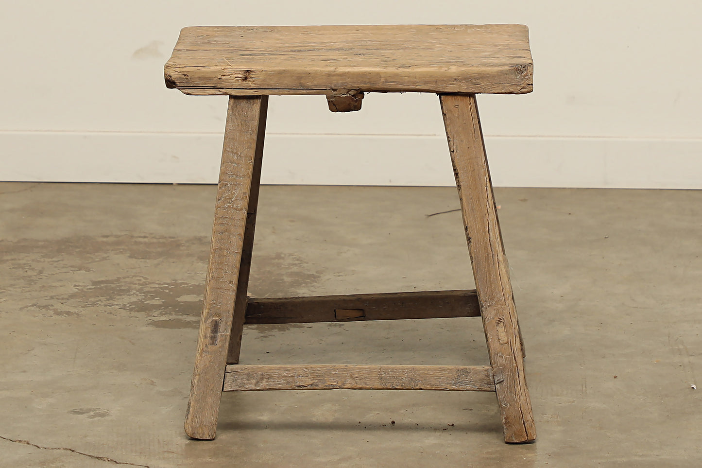 Vintage Pine Stool - Circa 1940