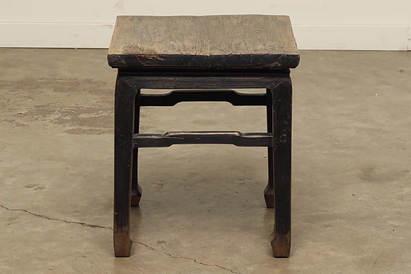 Vintage Elm Side Table - Circa 1940