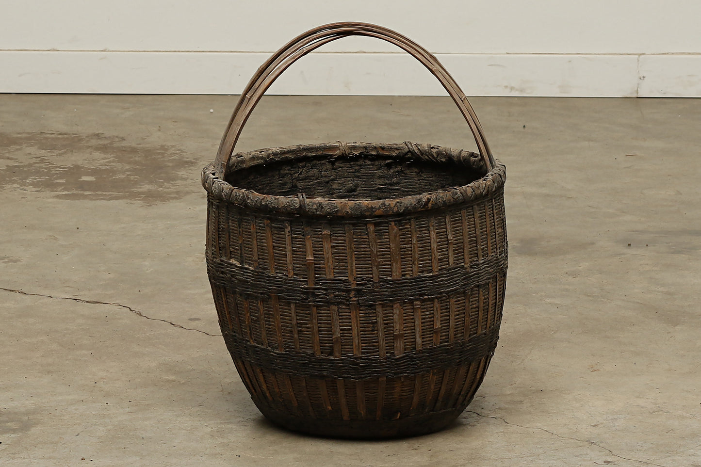 Vintage Rice Basket, Circa 1900