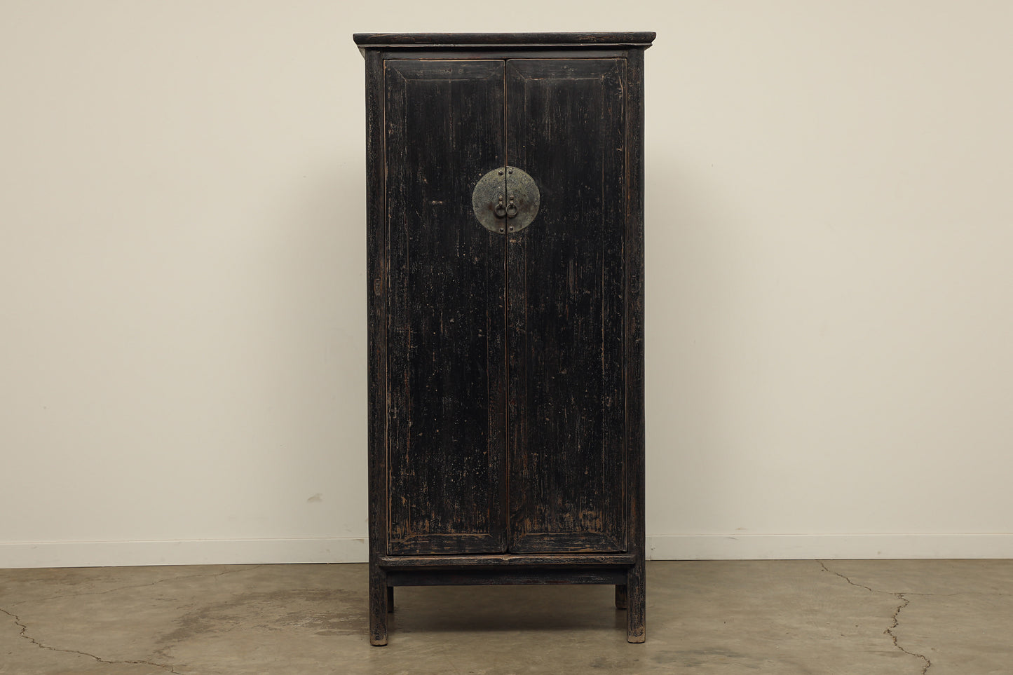 Vintage Elm Wedding Cabinet - Circa 1875