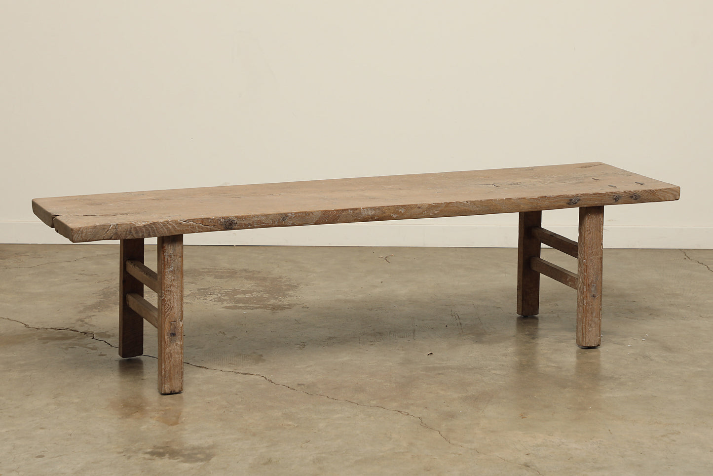 Vintage Elm Coffee Table - Circa 1920