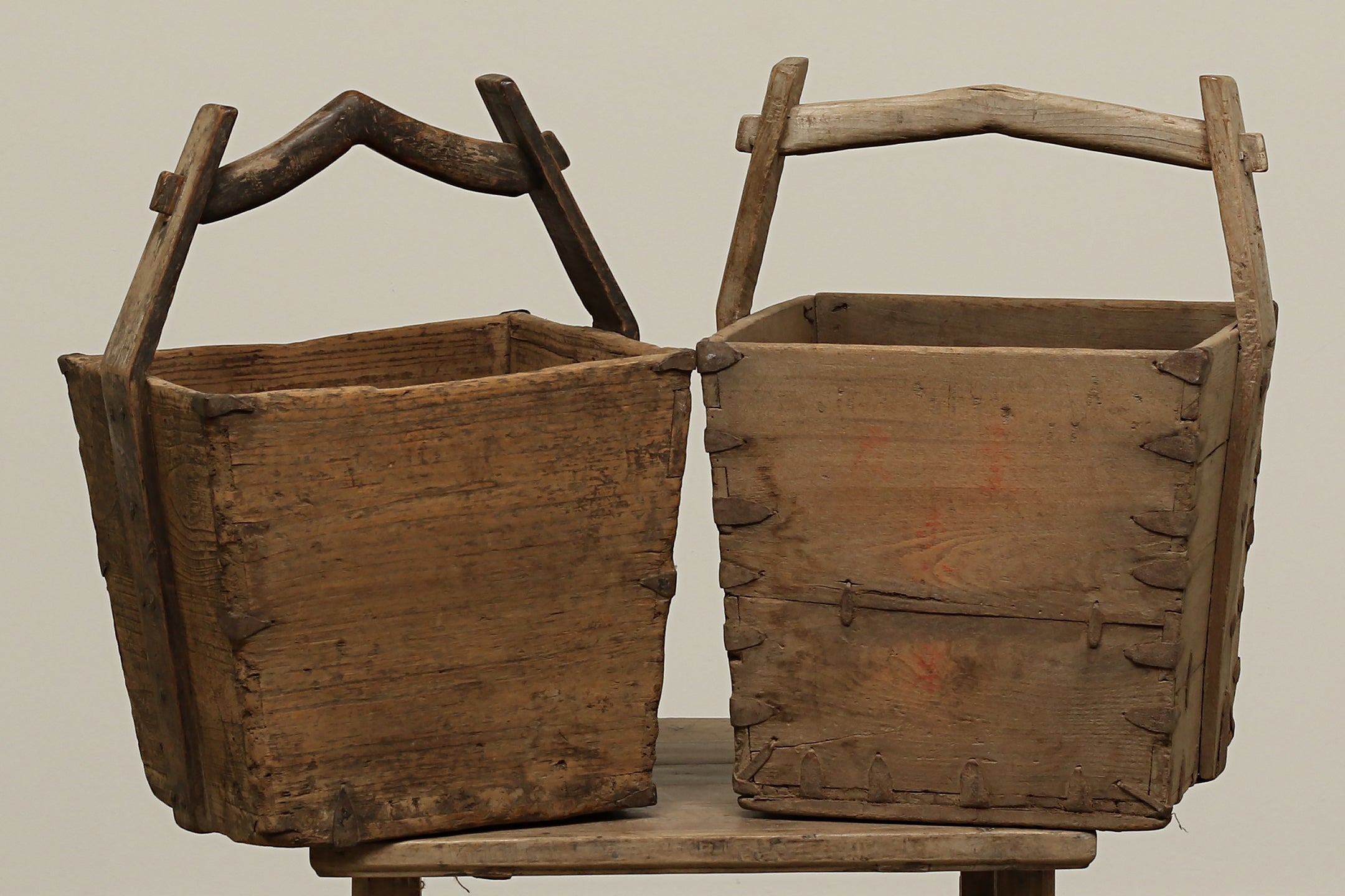 Antique Rice Bucket Habitat Home & Garden