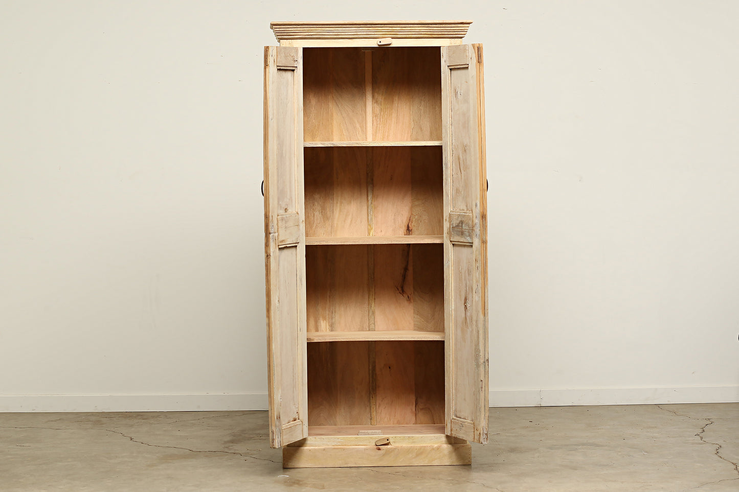 Vintage Teak Door Cabinet DCXLI