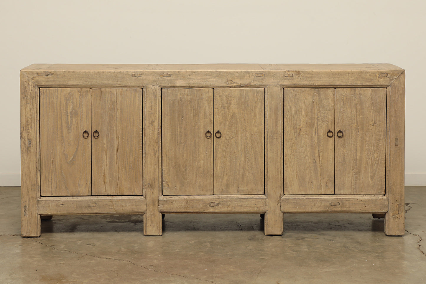 Vintage Poplar Sideboard - Circa 1875