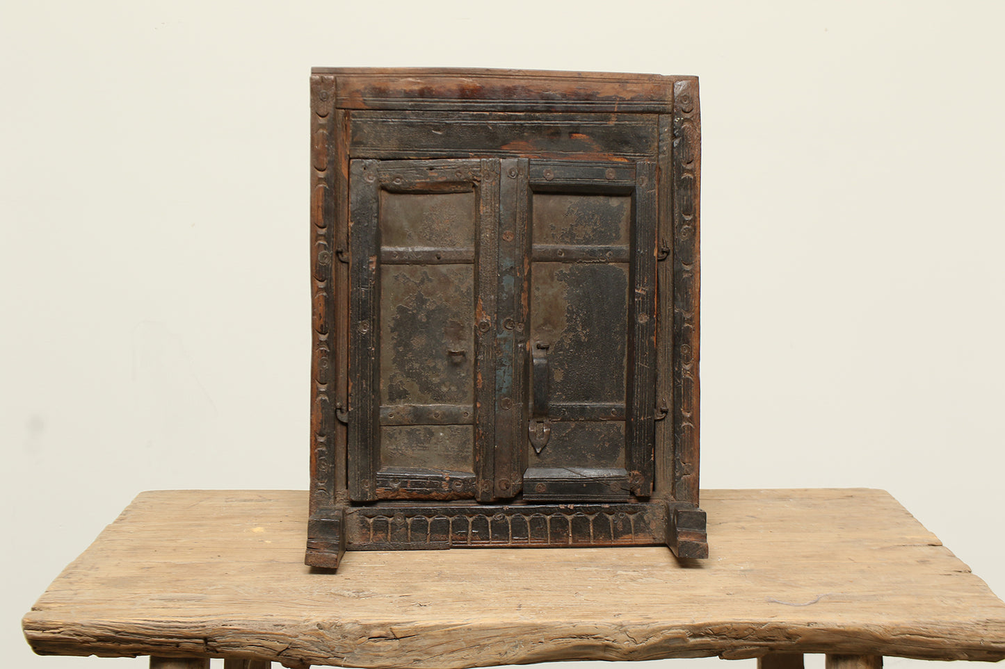 (PP058 ) Vintage Window Mirror (16x6x21)