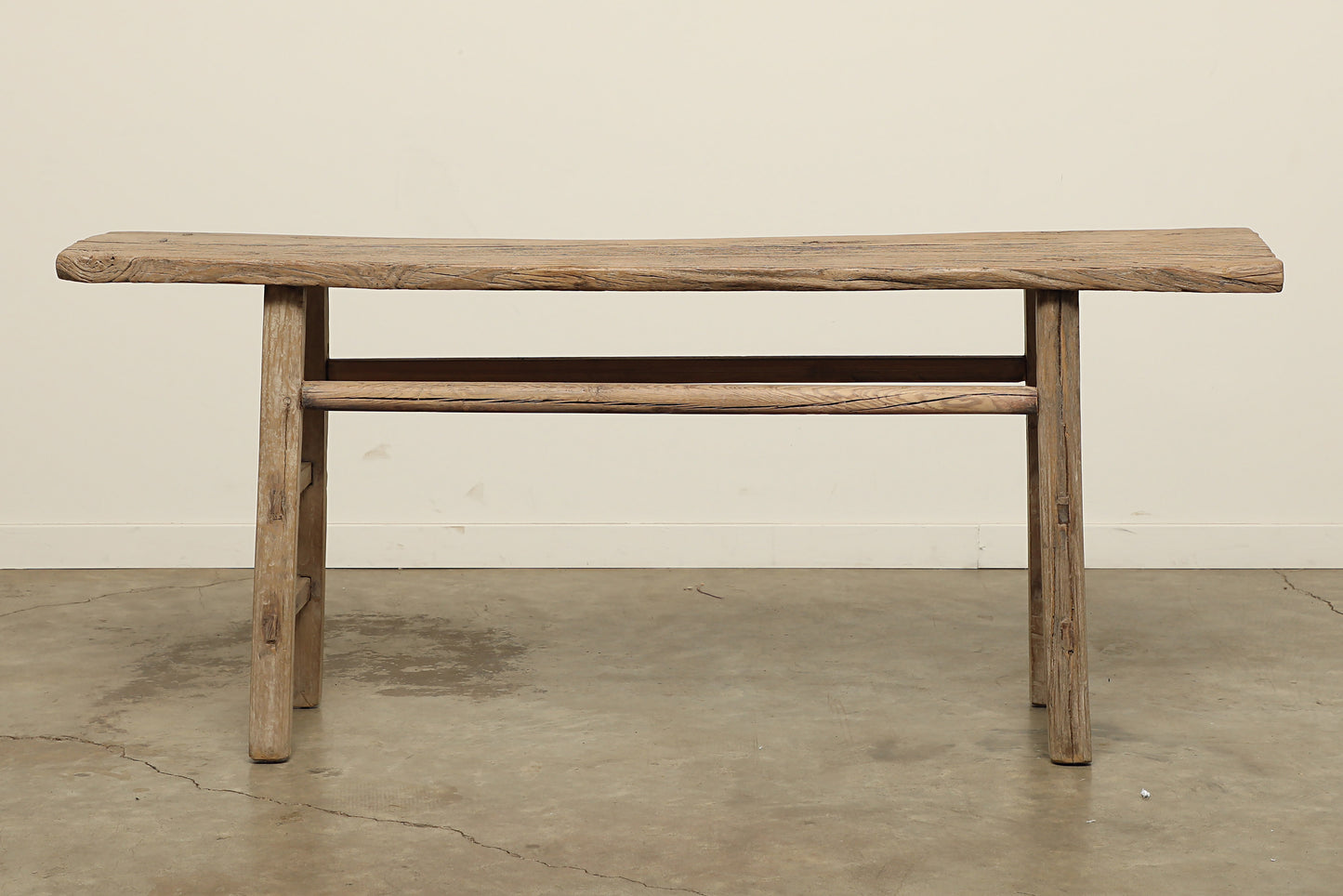 Vintage Elm Console - Circa 1920