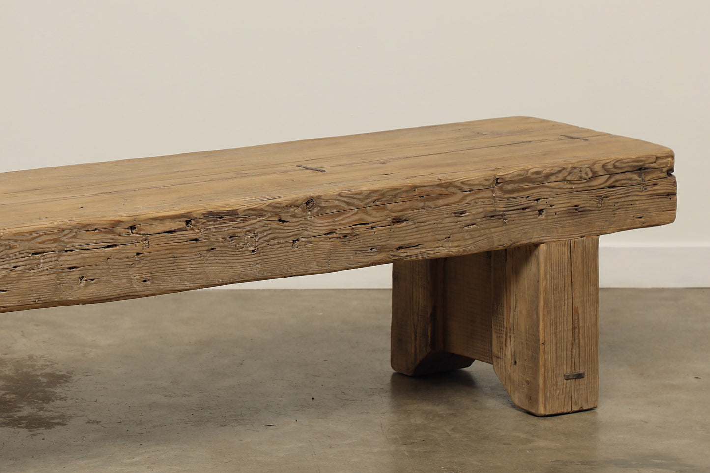 (GAS013) Timber Pine Bench (70x17x18)