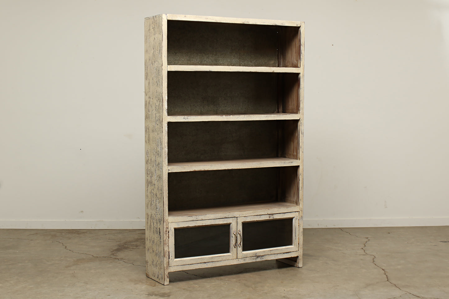 Vintage Galvanized Cabinet