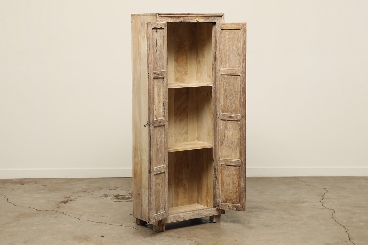 (SCP045) Vintage Wooden Cabinet (24x14x63)