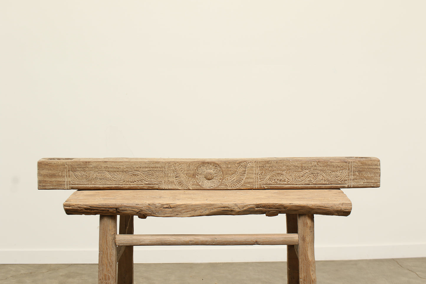 (PP088-P4) Vintage Wooden Carved Beam (70x7x2)