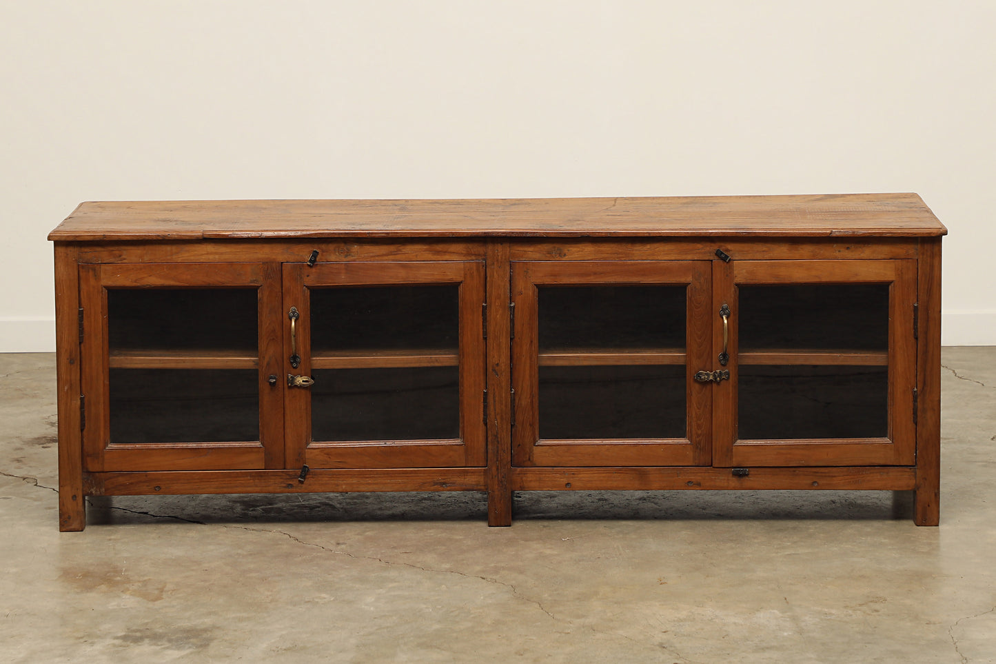 (SCP079) Vintage Teak Sideboard (71x17x25)