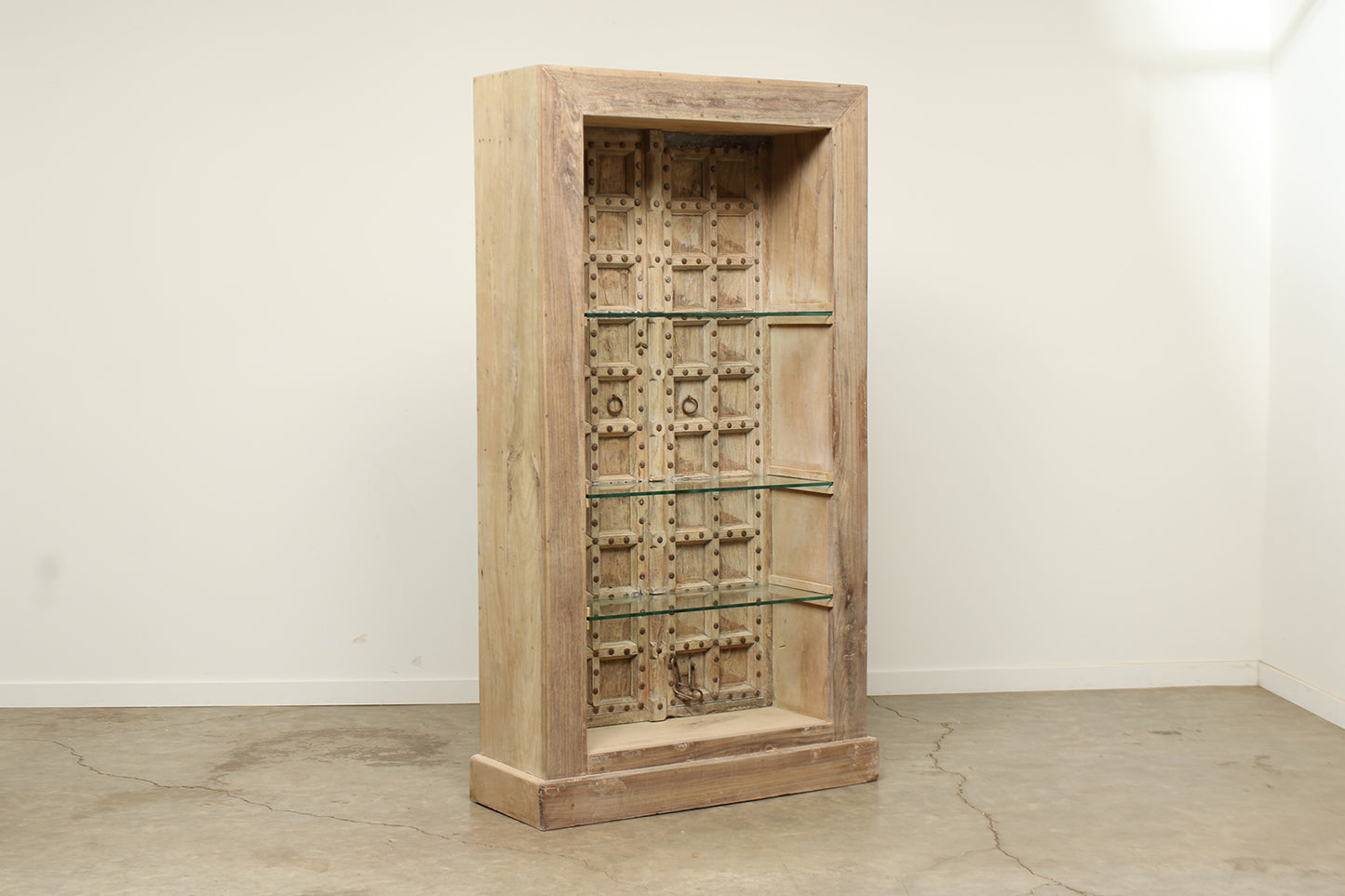(PP246 ) Old Door Bookshelf (35x18x71)