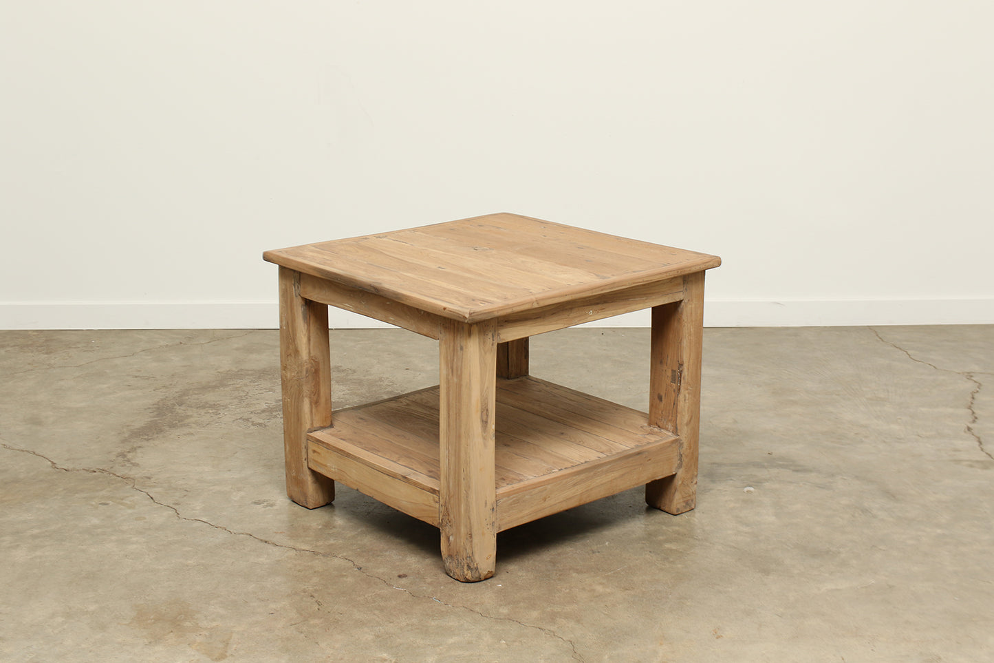 (PA9232) Vintage Carved Side Table