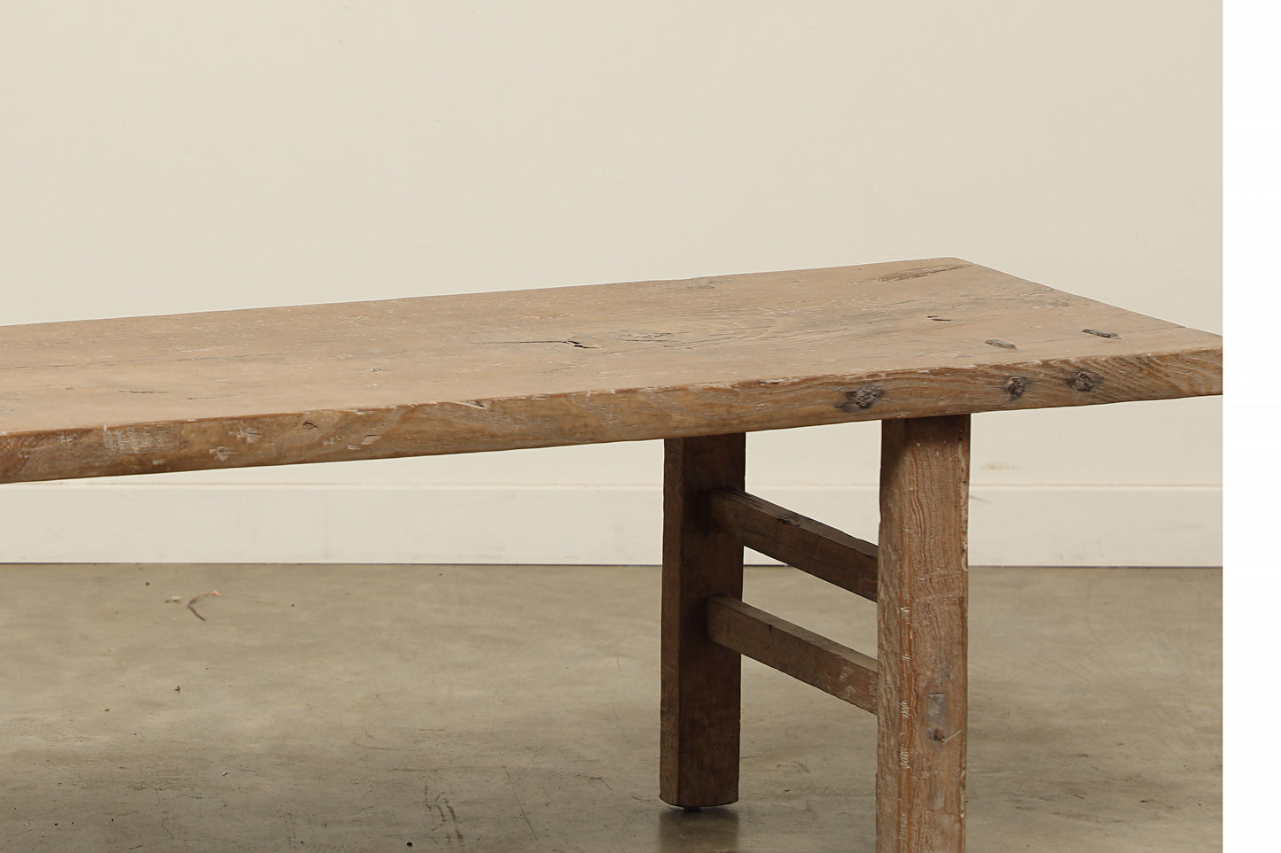 Vintage Elm Coffee Table - Circa 1920