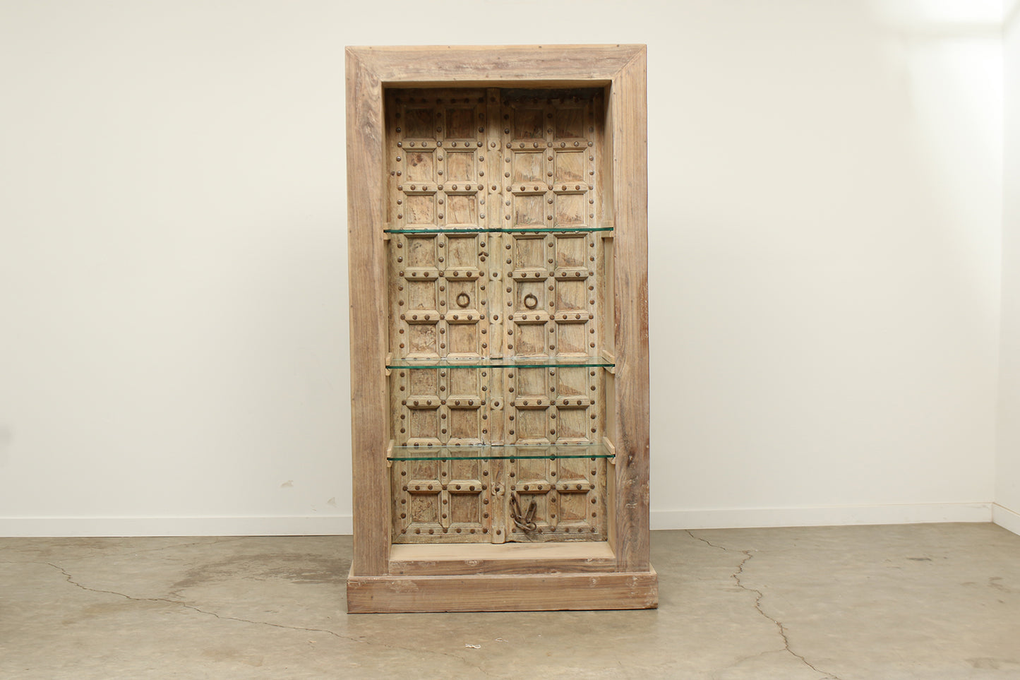 (PP246 ) Old Door Bookshelf (35x18x71)