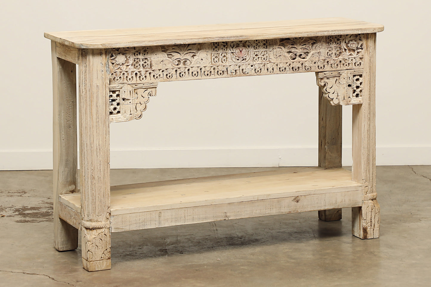 (SCP061) Carved Panel Console (49x16x32)