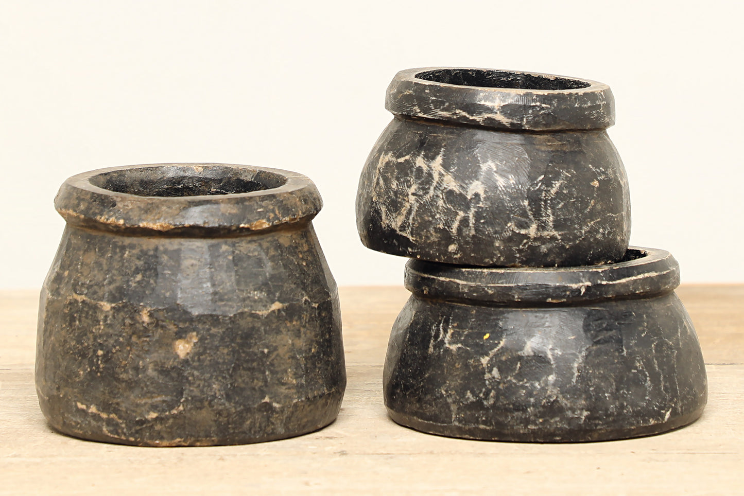 (SCG004) Vintage Stone Pot (13x13x9)
