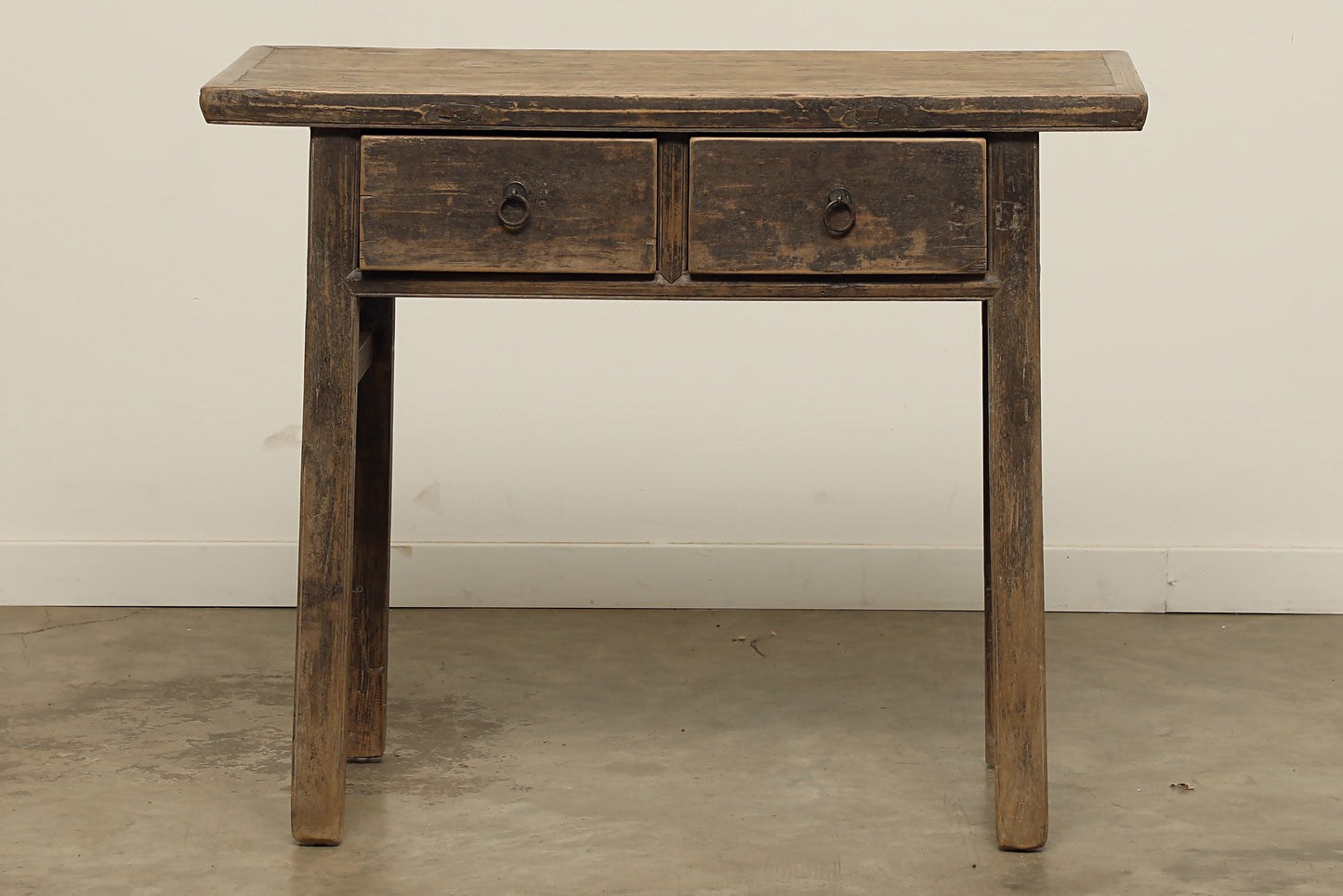 Vintage Elm Console - Circa 1940