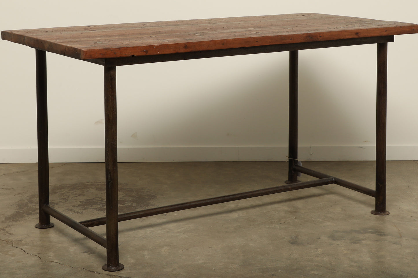 Vintage Wood & Iron Island